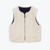 Reversible velvet vest - Image 2