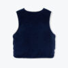 Reversible velvet vest - Image 4