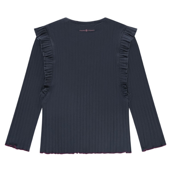 ml ruffle t-shirt