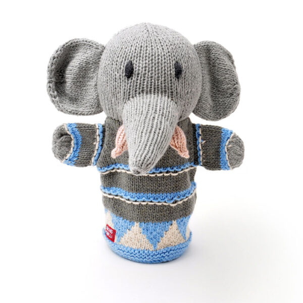Grey Elephant Puppet
