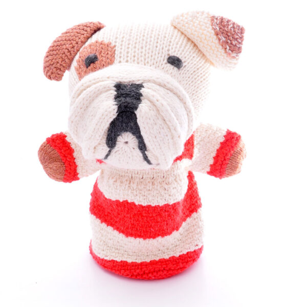 Bulldog Puppet