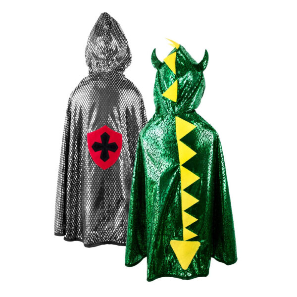 Cape Reversible Dragon/Knight