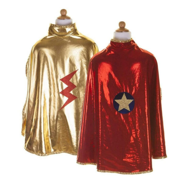 Cape Reversible Wonder Red/Gold
