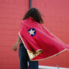 Cape Reversible Wonder Red/Gold - Image 3