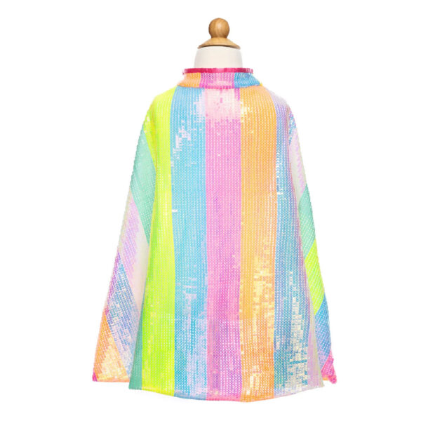 Cape Stripy Sequins 4/6A
