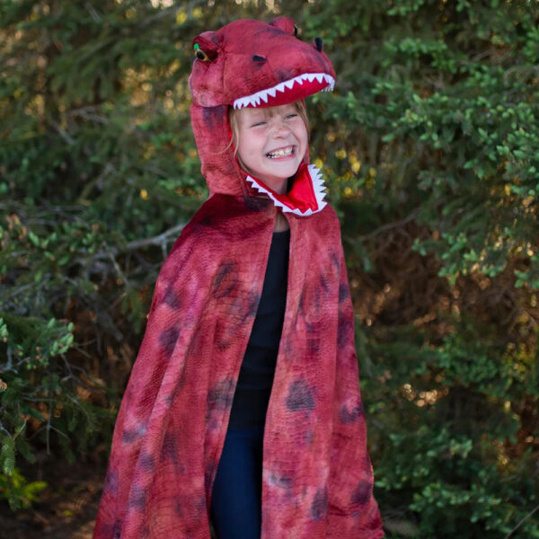 Cape et griffes Grandasaurus T-Rex Red/Black