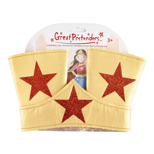 Super Girl Headband + manchons