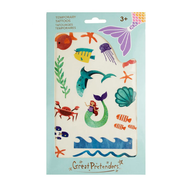 Mermaid Temporary Tattoos