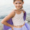 Tutu, cape, Super-duper mask Metalic Gold/Lilac - Image 3
