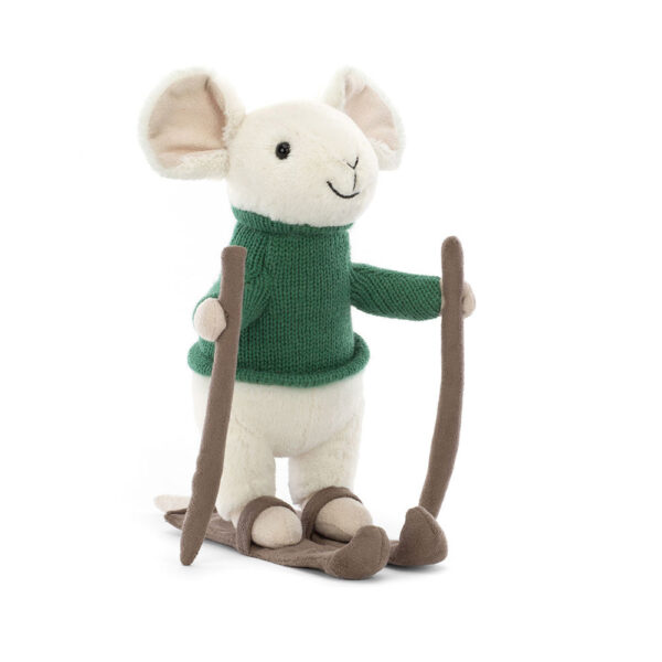 Merry Mouse skiing