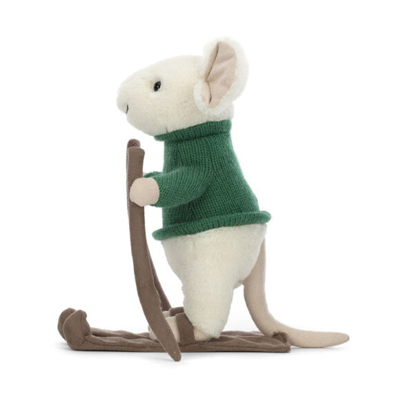 Merry Mouse skiing