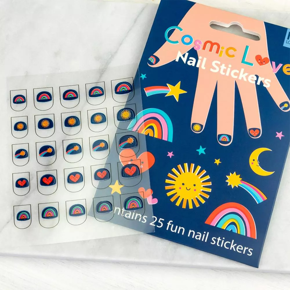 Cosmic Love Nail Stickers - Image 2