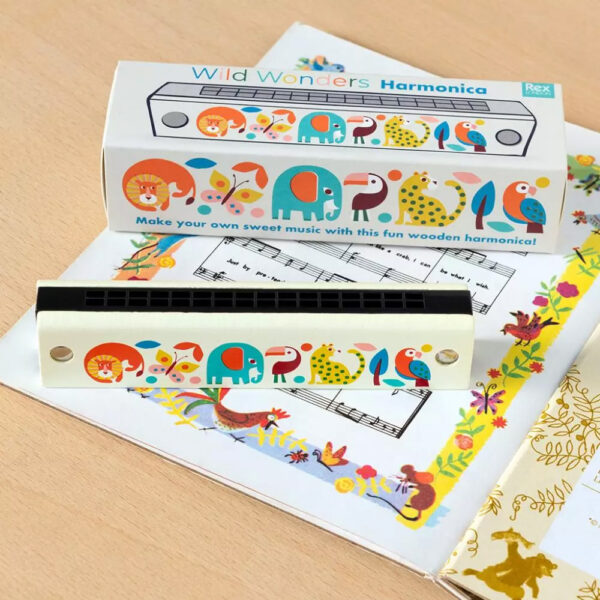 Harmonica en bois Wild Wonders