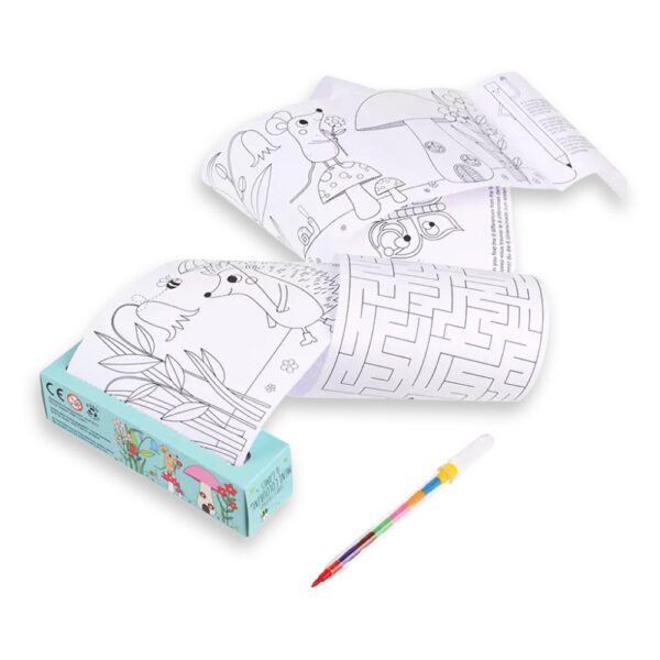 Forest Friends Mini Coloring Game