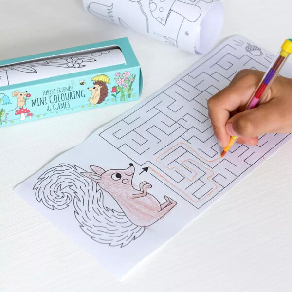 Forest Friends Mini Coloring Game