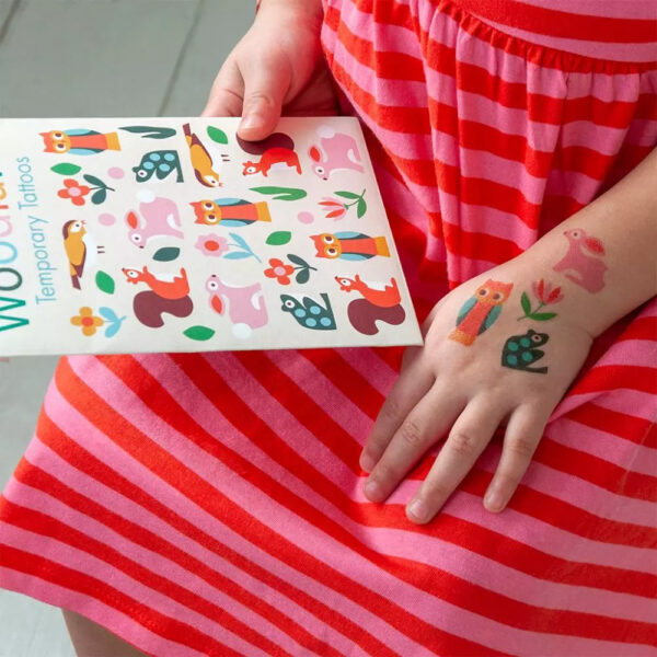 Tatouages éphémères Woodland