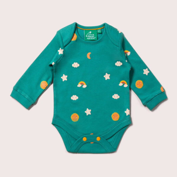 Ensemble de bodys bio Turquoise Skies