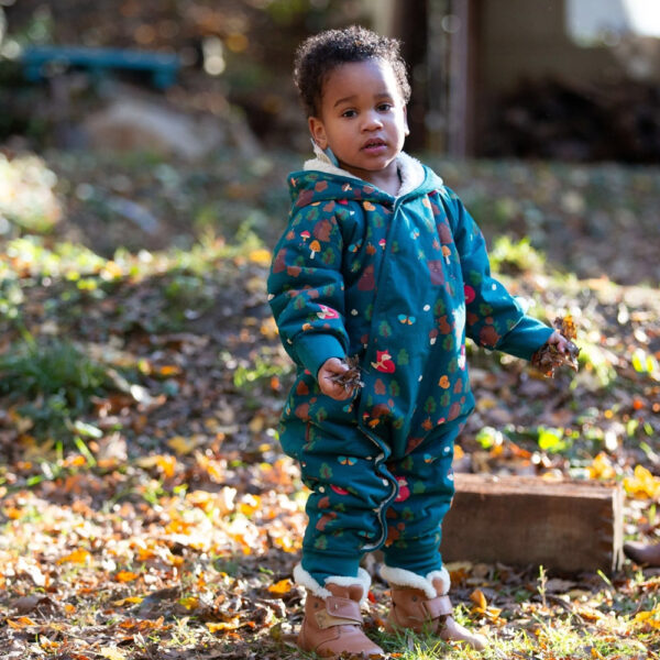 Enchanted Forest Sherpa-Lined Jumpsuit