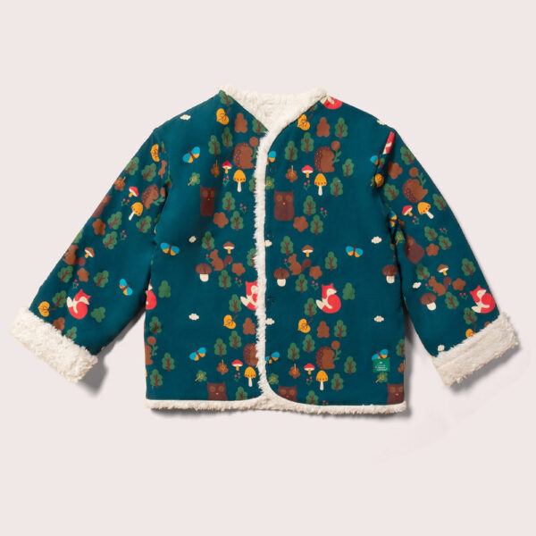 Enchanted Forest reversible cozy jacket