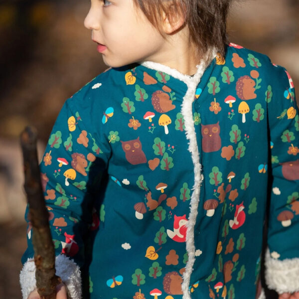 Enchanted Forest reversible cozy jacket