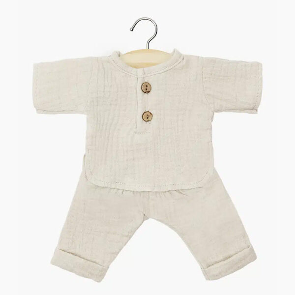 Babies - Andreas pebble cotton gauze set