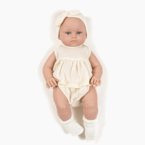 Poupon Yaelle + ensemble Charlotte écru