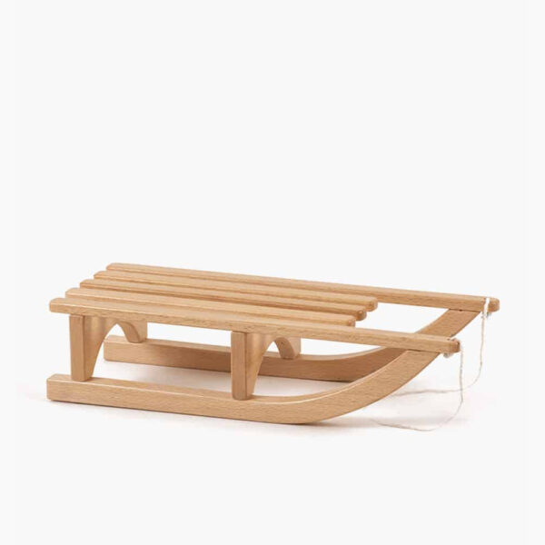 Pépette wooden sledge