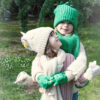 Moufles tricot T-Rex – Image 2