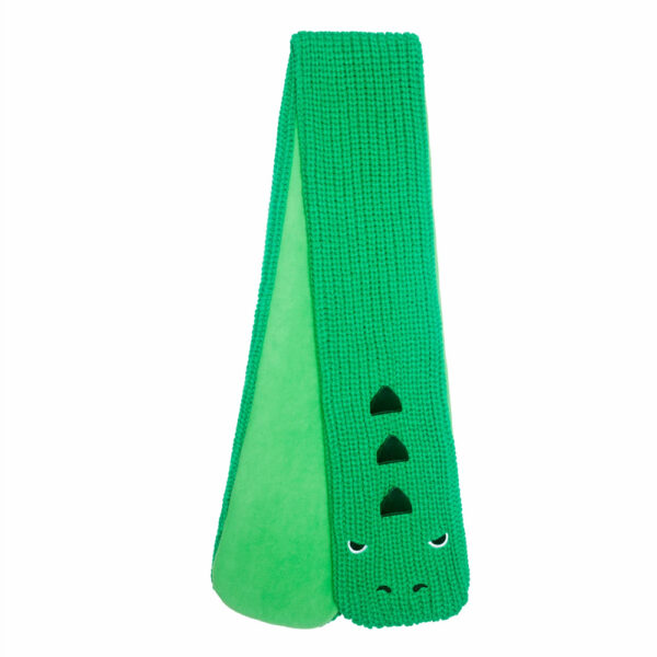 Echarpe tricot T-Rex