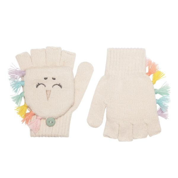 Moufles tricot Rainbow Unicorn
