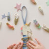 Porte-barrettes Rainbow Unicorn – Image 2