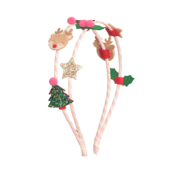Festive Christmas Double Headband