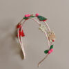 Festive Christmas Double Headband - Image 2