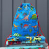 Dinosaurs Drawstring Bag - Image 2