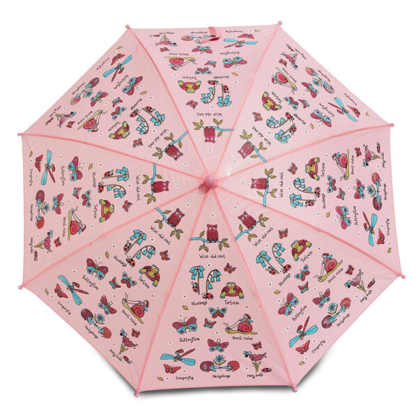 Umbrella colour change Secret Garden