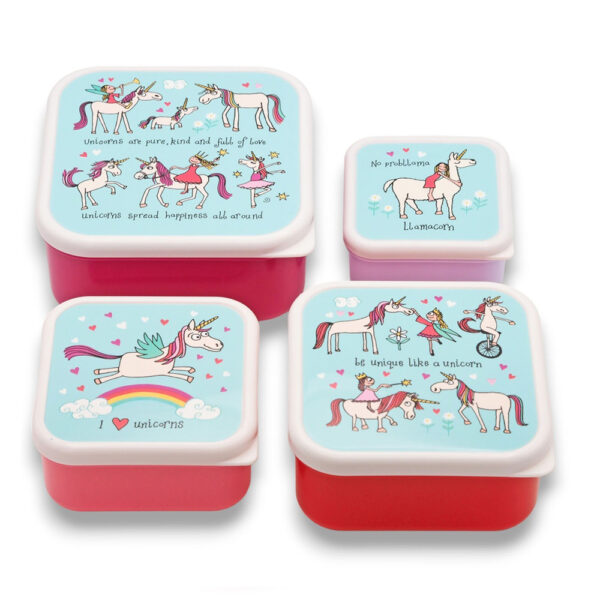 Snack boxes Unicorns