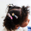 Barrettes Comet tinsel clips – Image 2