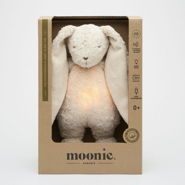 Bunny Moonie with Sound and Light Organic Sand