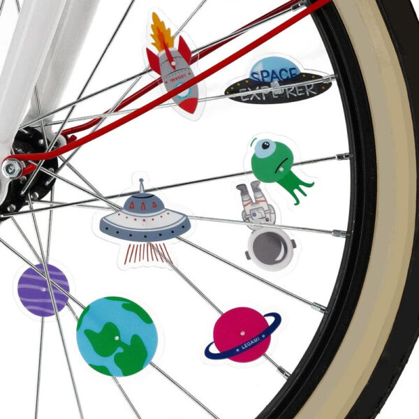 Set de 30 décorations pour rayons de vélo Space