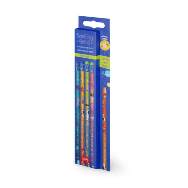 Set de 4 crayons HB Space