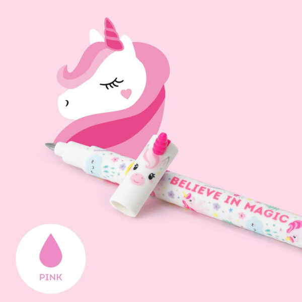 Stylo à encre gel effacable Unicorn