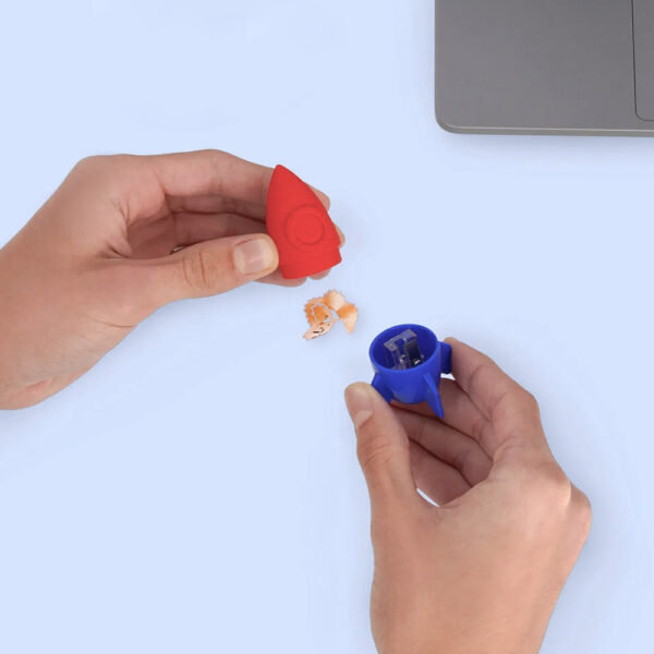 The Moon Pencil Sharpener with Eraser