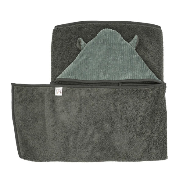 Cape de bain Velours - Vert