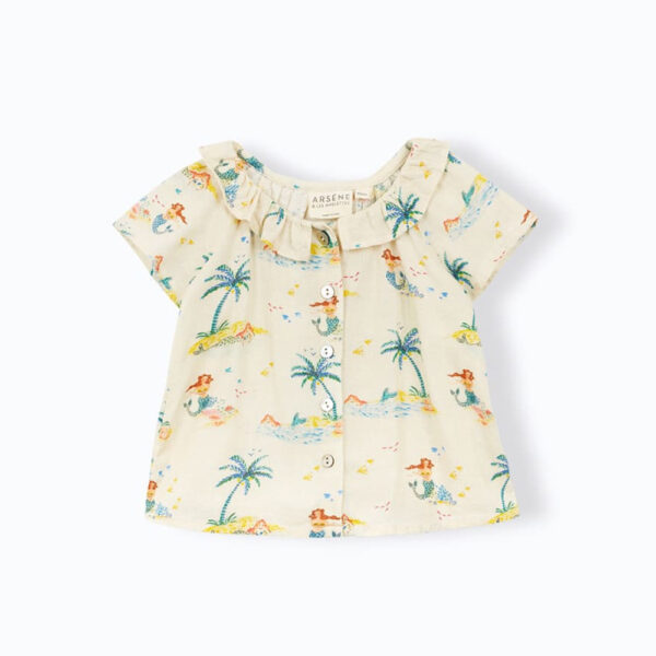 Blouse bébé Sirène