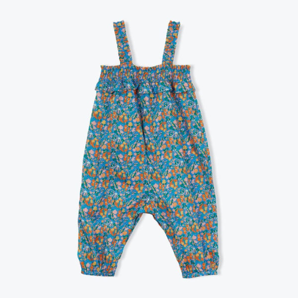 Combinaison bébé fleurs