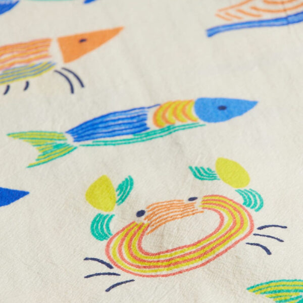 Trousse motif océan