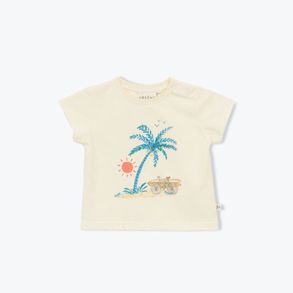 T-shirt bébé palmier
