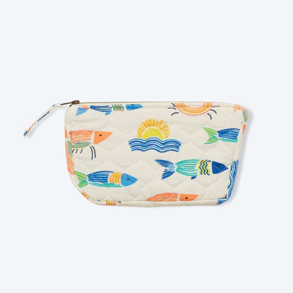 Trousse motif océan