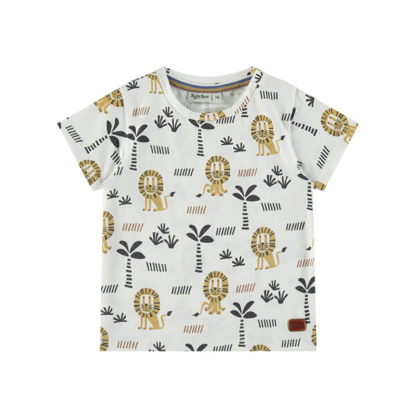 T-shirt bébé imprimé lions