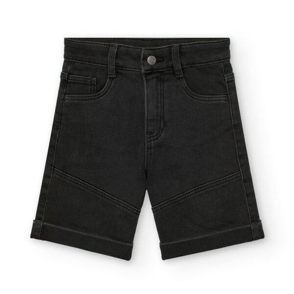 Denim Bermuda shorts